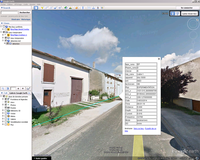 Détection HD - Gestion